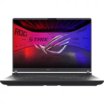 Laptop Gaming ASUS ROG Strix G16 G615LM cu procesor Intel® Core™ Ultra 7 255HX pana la 5.2GHz, 16'', 2.5k, WQXGA, IPS, 240Hz, 16GB DDR5 RAM, 1TB SSD, NVIDIA® GeForce RTX™ 5060 8GB GDDR7, No OS, Eclipse Gray, 3Y PUR