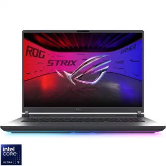 Laptop Gaming ASUS ROG Strix G18 G815LM cu procesor Intel® Core™ Ultra 9 275HX pana la 5.4GHz, 18'', 2.5K, WQXGA, IPS, 240Hz, 16GB DDR5 RAM, 1TB SSD, NVIDIA® , 3Y PURGeForce RTX™ 5060 8GB GDDR7, No OS, Eclipse Gray