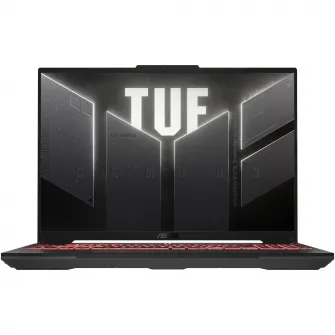 Laptop Gaming ASUS TUF A16 FA607NUG cu procesor AMD Ryzen™ 7 7445HS pana la 4.7GHz, 16'', Full HD+, WUXGA, 144Hz, IPS, 16GB DDR5 RAM, 512GB SSD, NVIDIA® GeForce RTX™ 4050 6GB GDDR6, No OS, Mecha Gray