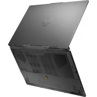 Laptop Gaming ASUS TUF A17 FA707NUG Procesor AMD Ryzena„¢ 7 7445HS 16M Cache, up to 4.7 GHz, 17.3'' FHD 144Hz, 16GB, 1TB SSD, nVidia GeForce RTX 4050 @6GB, Negru/Gri