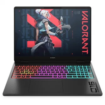 Laptop Gaming HP Omen 16-ak0014nn cu procesor AMD Ryzen™ AI 9 HX 375 pana la 5.1GHz, 16.0