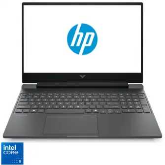 Laptop Gaming HP VICTUS 15-fa2107nn cu procesor Intel® Core™ Core 5 - 210H pana la 4.8GHz, 15.6