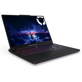 Laptop Gaming Lenovo Legion Pro 7 16IAX10H cu procesor Intel® Core™ Ultra 9 275HX pana la 5.4GHz, 16'' WQXGA, OLED, 240Hz, 32GB DDR5 RAM, 1TB SSD, NVIDIA® GeForce RTX™ 5080 16GB GDDR7, No OS, Eclipse Black, 3y on-site Premium Care