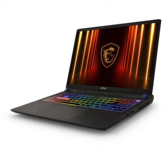 Laptop Gaming MSI Vector 16 HX AI A2XWIG cu procesor Intel Core Ultra 9 275HX pana la 5.4GHz, QHD+, IPS, 240Hz, 32GB DDR5 RAM, 1TB SSD, NVIDIA GeForce RTX 5080 16GB GDDR7, Windows 11 Home, Cosmos Gray