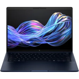 Laptop HP EliteBook X G1i cu procesor Intel Core™ Ultra 7 258V pana la 4.8GHz, 14'' WUXGA, Touch, 32GB LPDDR5x RAM, 1TB SSD, Intel Graphics, Windows 11 Pro, Atmospheric Blue
