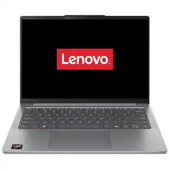 Laptop Lenovo IdeaPad Slim 5 14AHP10 cu procesor AMD Ryzen™ 7 8845HS pana la 5.1GHz, 14'', WUXGA, IPS, 16GB DDR5 RAM, 1TB SSD, AMD Radeon™ 780M Graphics, No OS, Luna Grey