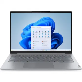 Laptop Lenovo ThinkBook 14 G8 IRL cu procesor Intel® Core 5 210H pana la 4.8GHz, 14'' WUXGA, IPS, 16GB DDR5 RAM, 512GB SSD, Intel® Graphics, Windows® 11 Pro, Arctic Grey, 3y on-site Premium Care