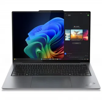 Laptop Lenovo ThinkPad X9-14 Gen 1 cu procesor Intel® Core™ Ultra 7 258V pana la 4.8GHz, 14'' WUXGA, OLED, 32GB LPDDR5x RAM, 1TB SSD, Intel® Arc™ Graphics, Windows® 11 Pro, Grey, 3y on-site Premium Care