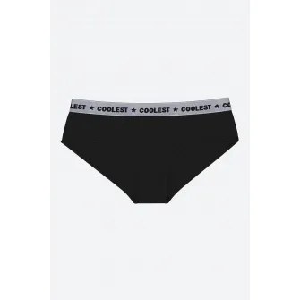 LC WAIKIKI, Set de chiloti clasici - 2 piese, Negru, Gri melange, 122-128 CM