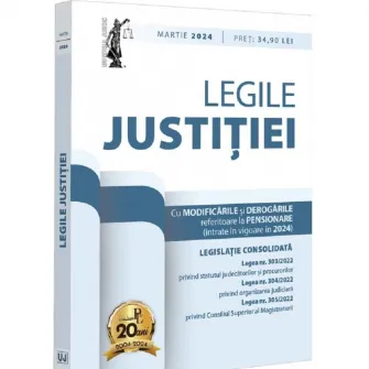 Legile justitiei: martie 2024