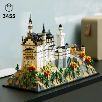 LEGO® Architecture - Castelul Neuschwanstein 21063, 3455 piese