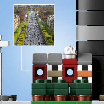 LEGO Архитектура - Париж 21044, 649 деталей