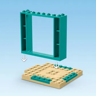 LEGO® Bluey - Distractie la locul de joaca cu Blue si Chloe 11201, 104 piese