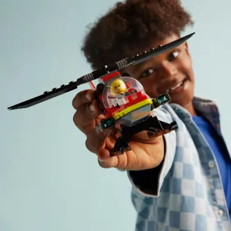 LEGO® City - Elicopter de pompieri 60411, 85 piese