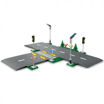 LEGO City Town - Placi de drum 60304, 112 piese