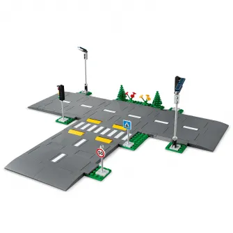 LEGO City Town - Placi de drum 60304, 112 piese
