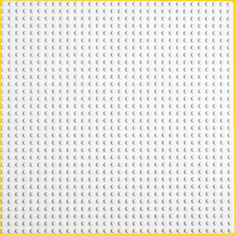 LEGO Classic - Placa de baza alba 11026, 1 piesa