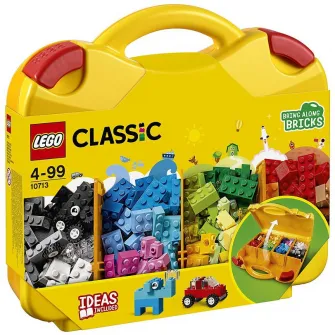 LEGO Classic - Valiza creativa 10713, 213 piese