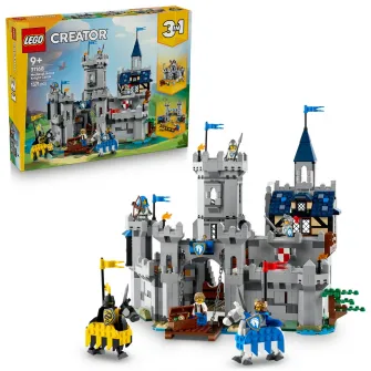 LEGO® Creator - Castel medieval cu cai si cavaleri 31168, 1371 piese