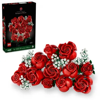 LEGO® Creator Expert - Buchet de trandafiri 10328, 822 piese