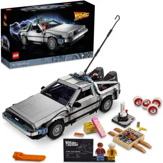 LEGO® Creator Expert - Masina timpului Inapoi in viitor 10300, 1872 piese