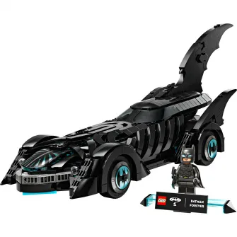 LEGO® DC - Batmobilul din Batman Forever™ 76304, 909 piese