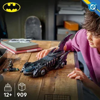 LEGO® DC - Batmobilul din Batman Forever™ 76304, 909 piese
