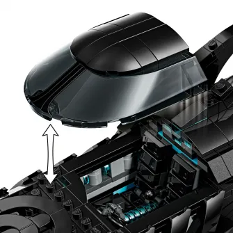 LEGO® DC - Batmobilul din Batman Forever™ 76304, 909 piese