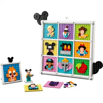 LEGO® Disney - 100 de ani de figuri emblematice de animatie Disney 43221, 1022 piese