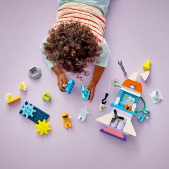 LEGO® DUPLO® - Aventura cu naveta spatiala​ 3 IN 1 10422, 58 piese