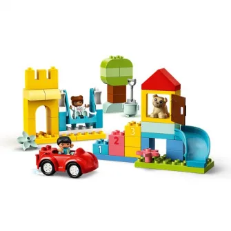 LEGO DUPLO - Cutie Deluxe in forma de caramida 10914, 85 piese