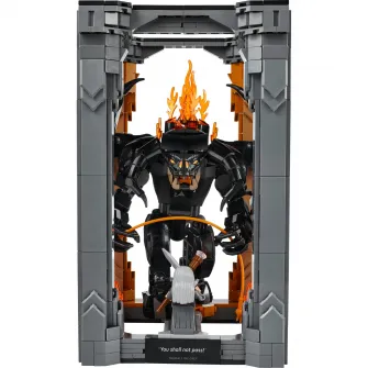 LEGO® Icons - Stapanul inelelor: Diorama pentru biblioteca cu un Balrog™ 10367, 1201 piese