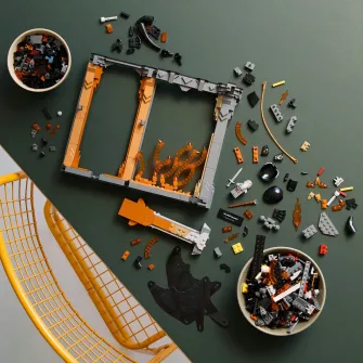LEGO® Icons - Stapanul inelelor: Diorama pentru biblioteca cu un Balrog™ 10367, 1201 piese