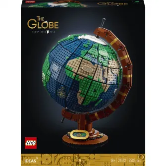 LEGO® Ideas - Глобус 21332, 2585 деталей
