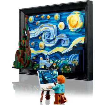 LEGO Ideas - Vincent van Gogh - Noapte instelata 21333, 2316 piese