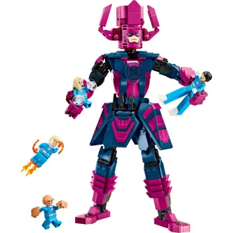 LEGO® Marvel - Figurina de constructie Cei patru fantastici vs. Galactus 76316, 427 piese