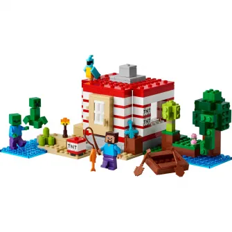 LEGO® Minecraft® - Casa TNT din jungla 21275, 287 piese