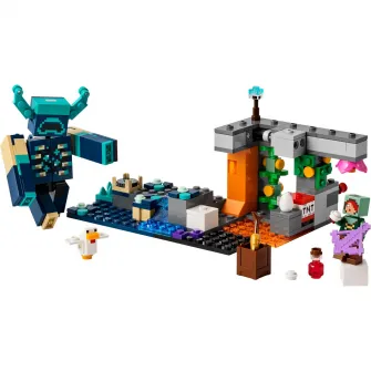 LEGO® Minecraft® - Intalnirea cu Temnicerul 21274, 238 piese