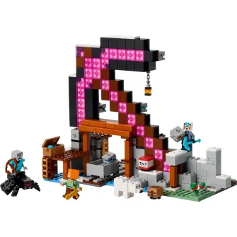LEGO® Minecraft® - Mina Tarnacop 21277, 530 piese