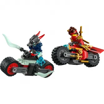 LEGO® NINJAGO® - Cursa de viteza cu motocicleta lui Kai 71838, 79 piese