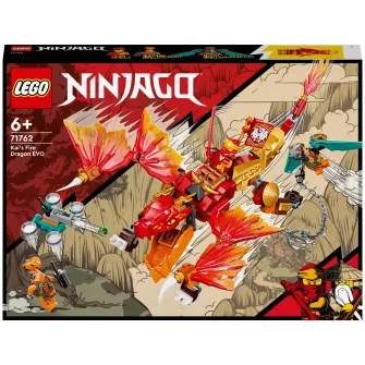 LEGO NINJAGO - Dragonul EVO de Foc al lui Kai 71762, 204 piese