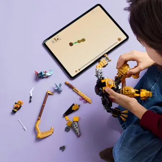 LEGO® NINJAGO® - Robotul de lupta Spinjitzu al lui Arin 71839, 213 piese