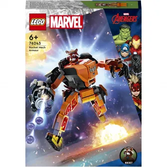 LEGO® Super Heroes - Armura de robot a lui Rocket 76243, 98 piese