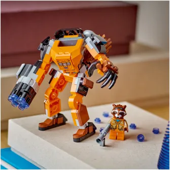 LEGO® Super Heroes - Armura de robot a lui Rocket 76243, 98 piese