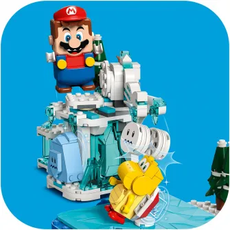 LEGO® Super Mario - Set de extindere Morsel si aventura lui in zapada 71417, 567 piese