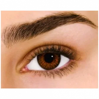 Lentile de contact cosmetice Air Optix Colors Nuanta Brown Alcon, 2 lentile