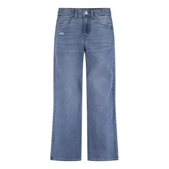 Levi's, Blugi cu croiala ampla, Albastru prafuit, 92 CM