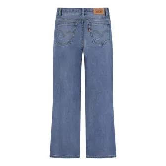 Levi's, Blugi cu croiala ampla, Albastru prafuit, 92 CM