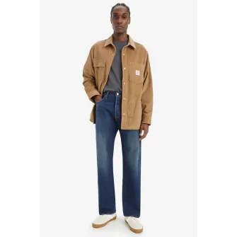 Levi's, Blugi cu croiala dreapta 501В®, Albastru inchis, Bleumarin, W32-L32