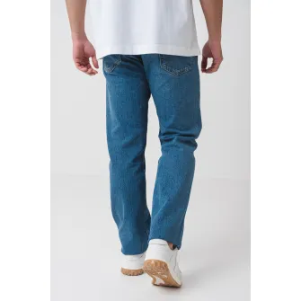 Levi's, Blugi cu croiala dreapta 501В®, Albastru melange, W32-L32